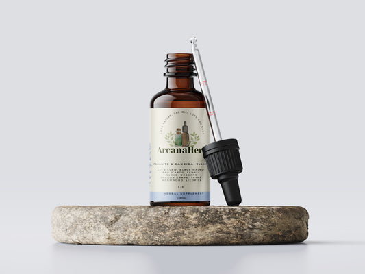 Alcohol free Anti parasite and Candida herbal tincture 100ml.420ml.Oregano.Cats Claw,Clove,Licorice,Neem,Black walnut,Thyme,Wormwood