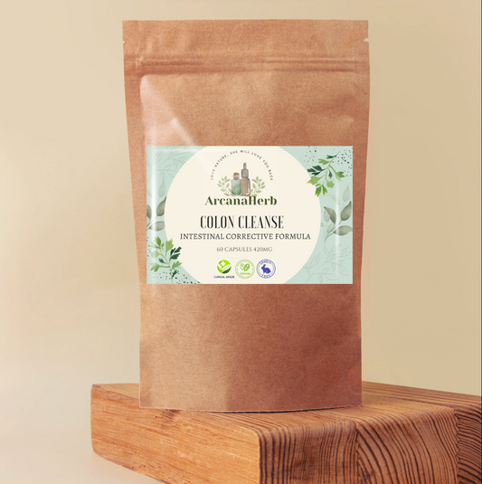 Intestinal formula. Colon Super cleanse. UK supplier, Herbalist.Clinical grade.Vegan. 60 capsules 1-2 month. 420mg.(Added tincture optional)
