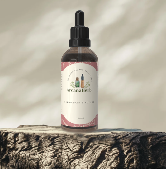 Alcohol Free Crampbark Tincture. 1:3 Glycerine Viburnum opulus