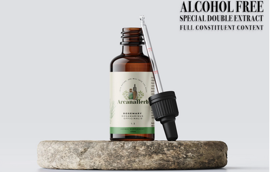 Alcohol FREE Rosemary Tincture. ORGANIC. Rosmarinus officinalis. 1:3. 100ml. Glycerine special full range extract