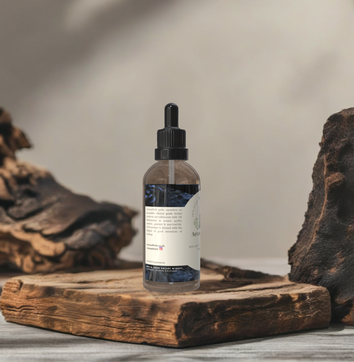 Shilajit 1:2 Strong Pure strength extract , 0% Alcohol, glycerine extract . Organic