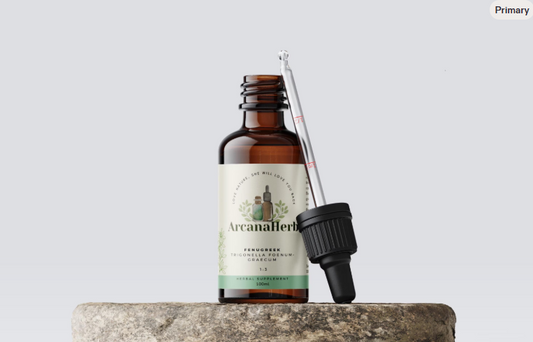 Fenugreek tincture. Trigonella foenum-graecum 100ml