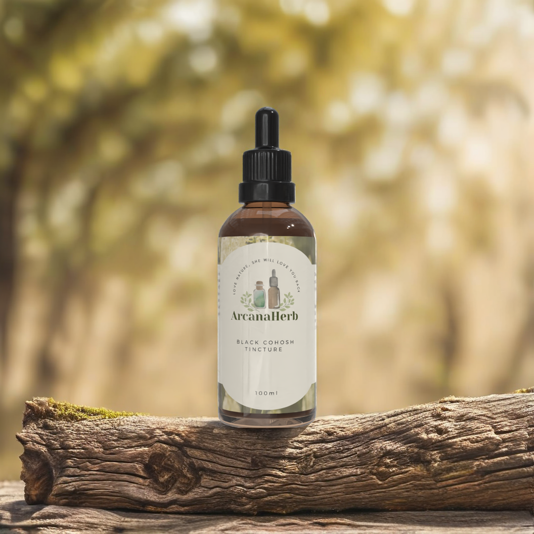 Alcohol Free Black Cohosh Tincture, Glycerine extracted Cimicifuga racemosa 1:3